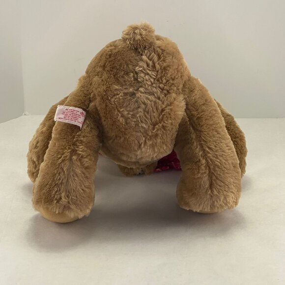 Russ Berrie Winter Christmas Sitting Brown Bear Plush Aspin 15 Inch - Picture 6 of 10